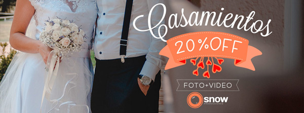 Promo descuento casamiento